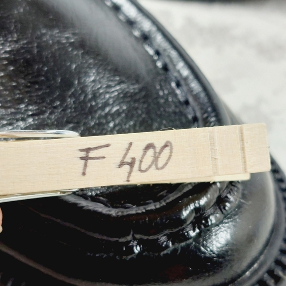 NEW Steve Madden Karmine Black Leather Slip On Old Money Loafers F400 - Picture 10 of 10